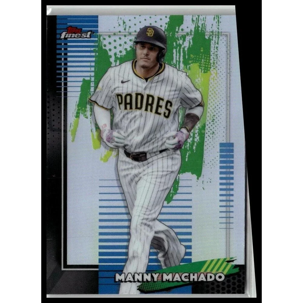 2026 Topps Finest Manny Machado #41 Refractor Padres Common